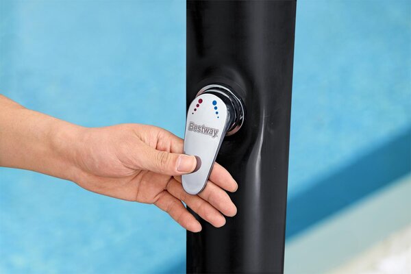 Bestway Doccia da Giardino Solare Altezza 218 cm Capacit 20 Litri colore Nero - 58695 / 24