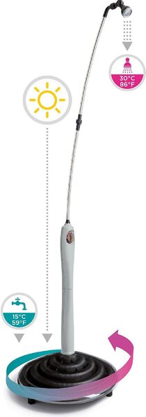 G.F. Doccia da Giardino Sunny colore Grigio - GF80005919 GRI