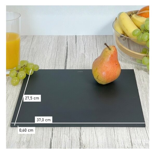 Jade Tagliere Gourmet Edge Ultra Sottile 37x27,5cm Laminato di Cellulosa Resistente al Calore 176°C