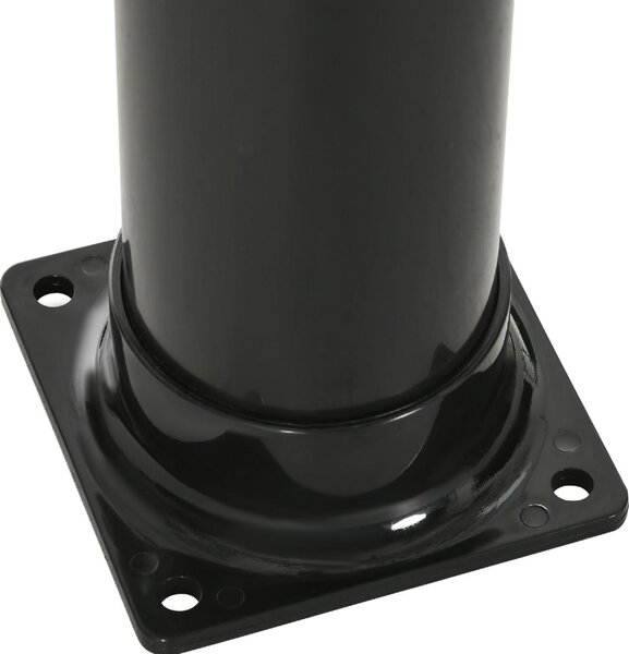 VivaGarden Doccia Solare da 20L con Rubinetto Inferiore e Temperatura Regolabile in Lega di Zinco 15.5x15.5x222 cm colore Nero