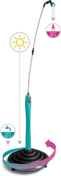 G.F. Doccia da Giardino Sunny colore Azzurro - GR80005919 AZZ