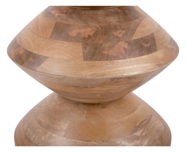 Tavolino rotondo in legno di mango ø 35 cm Totem - Leitmotiv