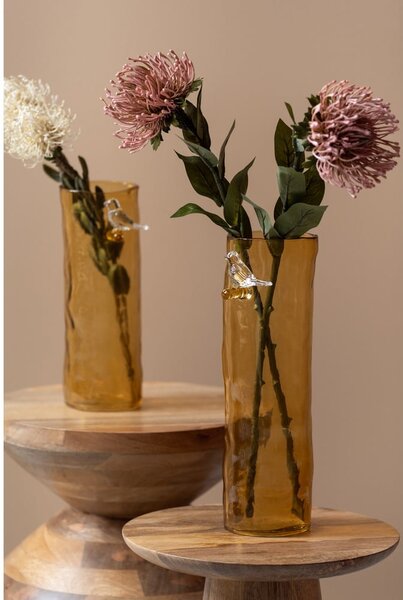 Tavolino rotondo in legno di mango ø 35 cm Totem - Leitmotiv