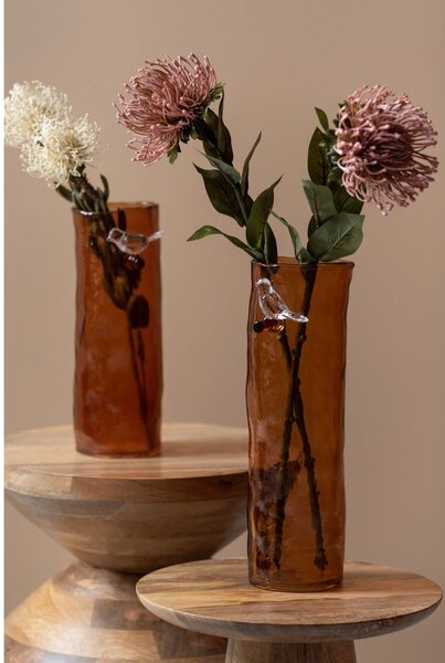 Tavolino rotondo in legno di mango ø 35 cm Totem - Leitmotiv