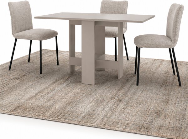 Tavolo Salvaspazio Consolle Allungabile 30-130x76 cm Artemio in Legno Sabbia