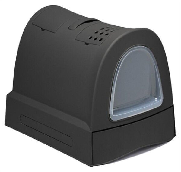 Imac Lettiera Zuma con cassetto scorrevole antracite