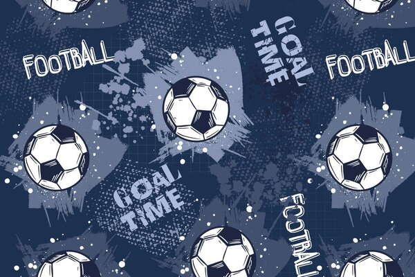Carta da parati – Pallone da Calcio in Viola