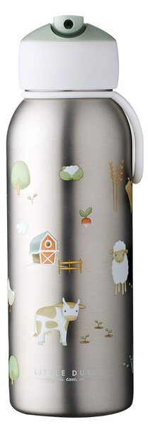 Thermos da bambini in acciaio inox 350 ml Little Farm by Little Dutch – Mepal