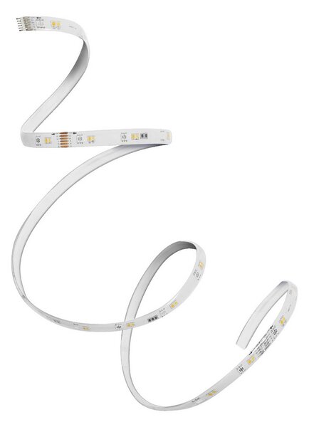 OSRAM SMART+ Striscia LED WiFi, Master, 2 m, CCT, RGB opaca dimmerabile, Bianco / Opale, Soggiorno / Sala da pranzo, Plastica, Moderno
