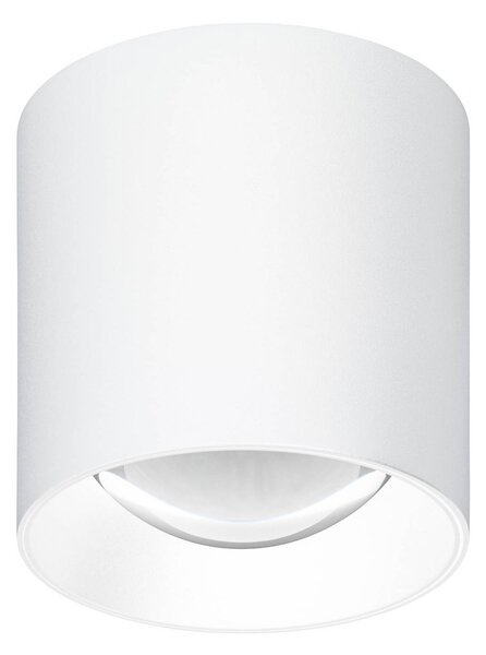 LCD Plafoniera LED da esterni 5174, bianca, 9 cm, metallo, IP54, CCT 5174, Bianco / Opale, Alluminio, Moderno, Plafoniere LED