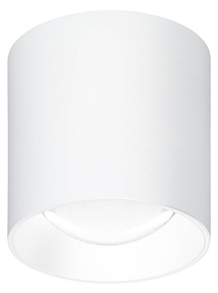 LCD Plafoniera LED da esterni 5174, bianca, 9 cm, metallo, IP54, CCT 5174, Bianco / Opale, Alluminio, Moderno, Plafoniere LED