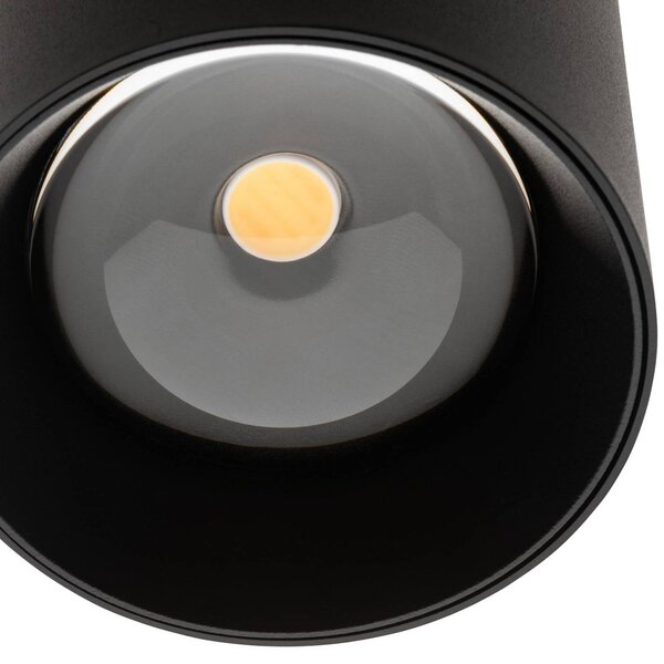 LCD Plafoniera LED da esterni 5173, nera, 9 cm, metallo, IP54 CCT 5173, Nero, Alluminio, Moderno, Plafoniere LED