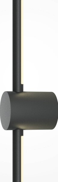 Maytoni Applique da parete a LED Light Stick, Nero, Soggiorno / Sala da pranzo, Alluminio, Moderno, Applique a LED