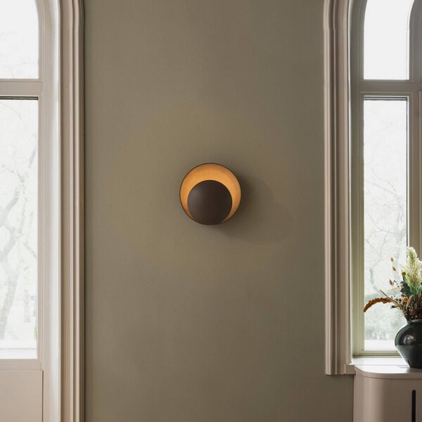 Globen Lighting Applique da parete Orbit, Marrone / Ruggine, Soggiorno / Sala da pranzo, Metallo, Design, Applique