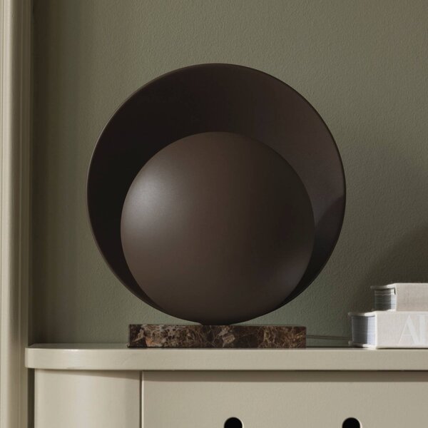 Globen Lighting Lampada da tavolo Orbit, Marrone / Ruggine, Soggiorno / Sala da pranzo, Metallo, Design, Lampada da tavolo
