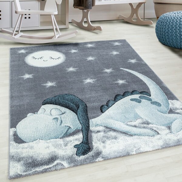 Tappeto per bambini blu-grigio 120x170 cm Bambi - Ayyildiz Carpets