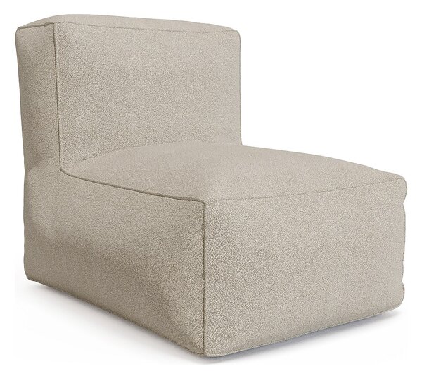 Poltrona da giardino in tessuto bouclette Beige - NOUMARA di MYLIA