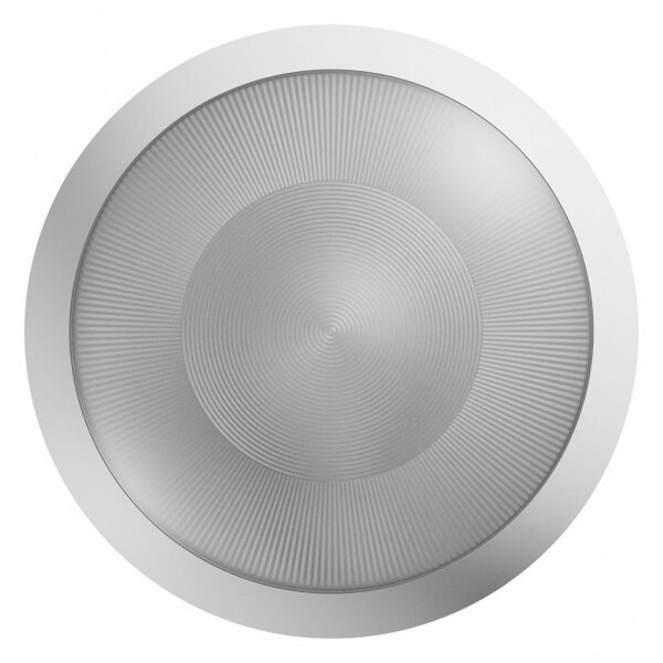 Plafoniera rotonda per esterni E27 IP65 Ø30 cm - Bianca