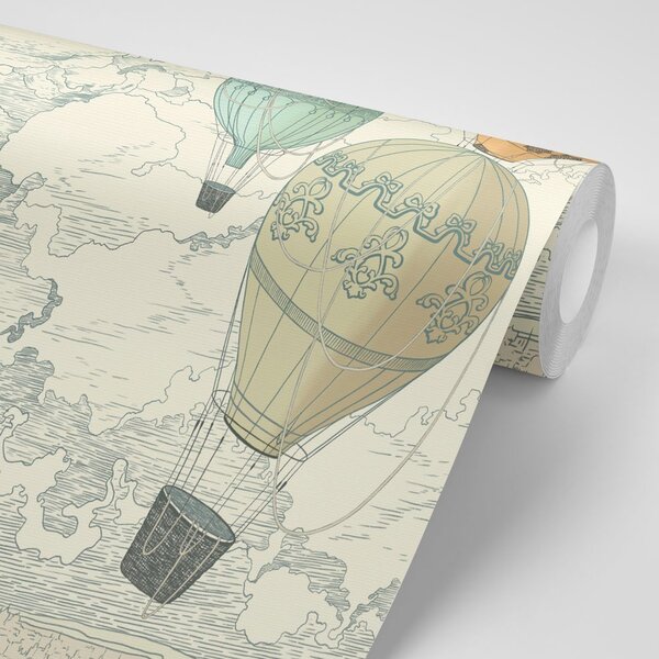 Carta da parati – Palloncini colorati