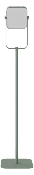 Piantana Solare in alluminio 120cm Ricaricabile USB-C - Verde Pastello Colore Bianco Naturale 4.000K
