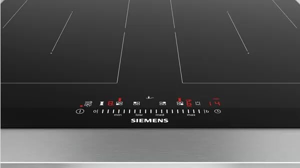 Siemens ED675FQC5E Serie iQ500 Piano Cottura Induzione 4 Fuochi 60 cm colore Nero