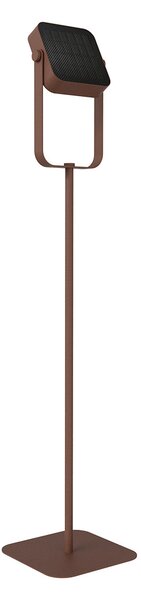 Piantana Solare in alluminio 120cm Ricaricabile USB-C - Corten Colore Bianco Naturale 4.000K