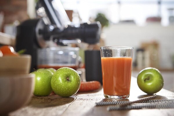 Philips Estrattore di Succo Frutta e Verdura Potenza 150 watt Capacit 1 litro colore Grigio - HR1889/70 Viva Collection