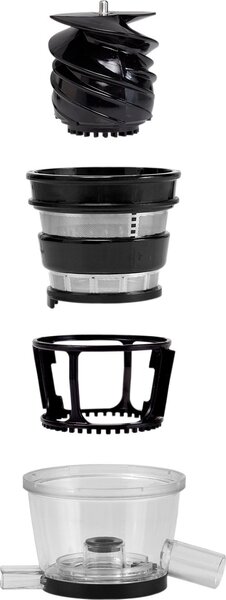 R.G.V. Estrattore di Succo Frutta e Verdura Slow Juicer Contenitore succo e Polpa Potenza 400 Watt - Juice Art