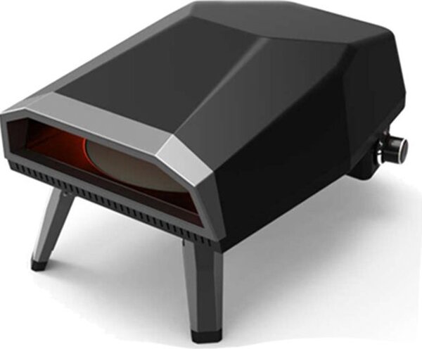 Ompagrill Forno a Gas per Pizza Potenza 4000 Watt con Piatto Girevole in Acciaio Inox - 310