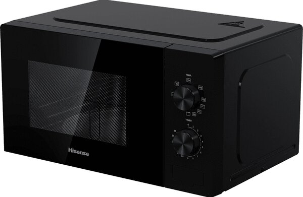 Hisense Forno a Microonde Combinato Capacit 20 Litri Potenza 700W con Grill 1000W colore Nero - H20MOBP1G
