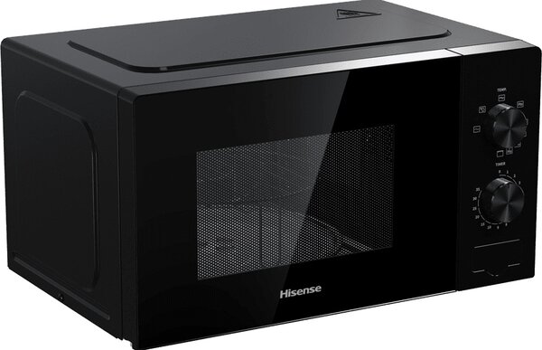 Hisense Forno a Microonde Combinato Capacit 20 Litri Potenza 700W con Grill 1000W colore Nero - H20MOBP1G