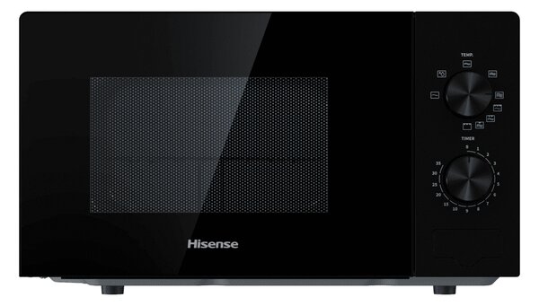 Hisense Forno a Microonde Combinato Capacit 20 Litri Potenza 700W con Grill 1000W colore Nero - H20MOBP1G