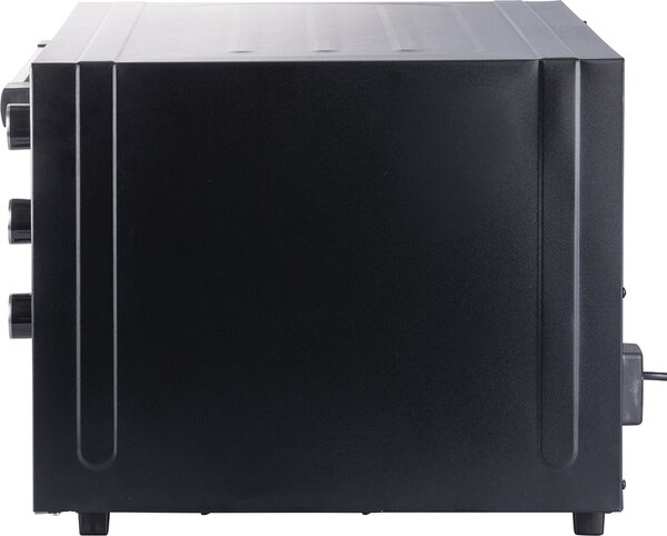 Kooper OUTLET - Forno Elettrico Fornetto Ventilato Capacit 70 Litri, Potenza 2500 Watt con Teglia, Griglia e Pinza, colore Nero e Acciaio - 9313659