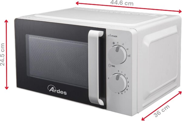 Ardes Forno Microonde Capacit 20 Litri Potenza 1100 Watt - Ar6520