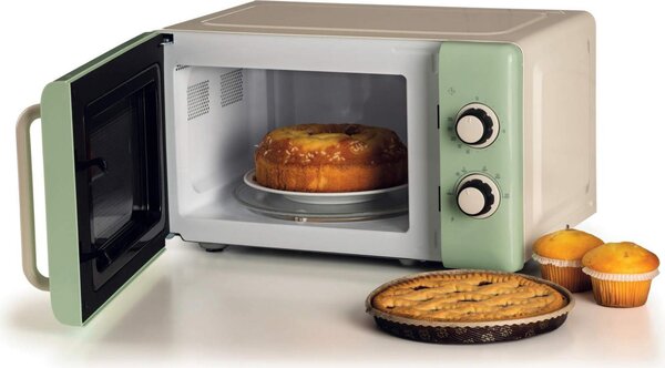Ariete Forno Microonde Capacit 20 Litri Potenza 800 Watt Linea Vintage colore Verde - ARI3960/04