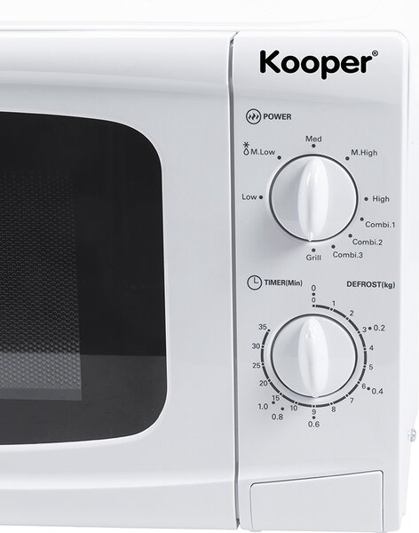 Kooper Forno Microonde Capacit 22 Litri Potenza 700 Watt colore Bianco - 2194904