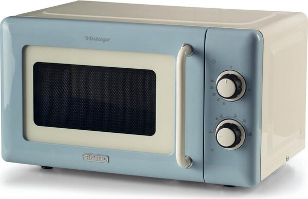 Ariete Forno Microonde Capacit 20 Litri Potenza 800 Watt Linea Vintage colore Celeste - ARI3960/05
