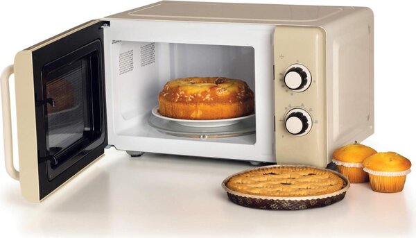 Ariete Forno Microonde Capacit 20 Litri Potenza 800 Watt Linea Vintage colore Beige - ARI3960/03