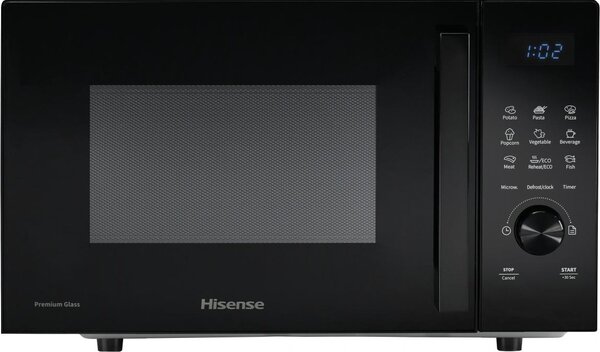 Hisense Forno Microonde Capacit 23 Litri Potenza 800 Watt Funzione Scongelamento colore Nero - H23MOBSD1H