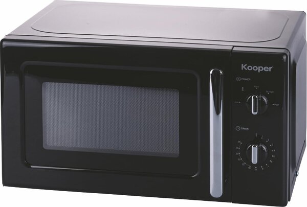 Kooper Forno Microonde Capacit 22 Litri Potenza 700 Watt colore Nero - 5914418 Vintage