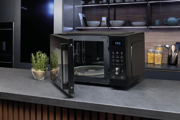 Hisense Forno Microonde Capacit 23 Litri Potenza 800 Watt Funzione Scongelamento colore Nero - H23MOBSD1H