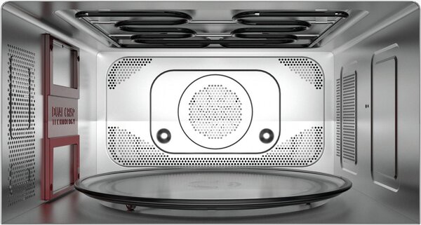 Whirlpool Forno Microonde combinato 33 Litri Potenza 900 Watt con Manopola e controlli Touch colore Nero e Argento - MWSC 933 SB