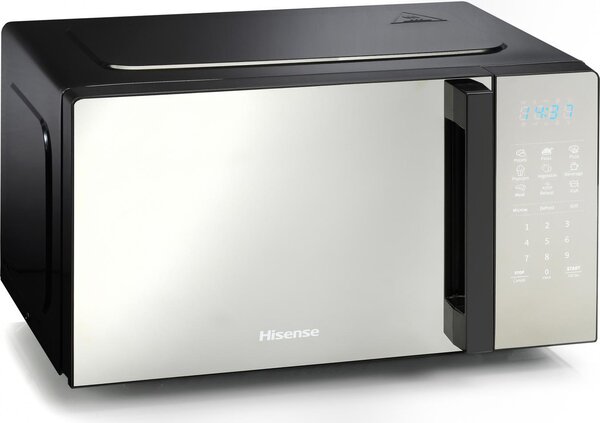 Hisense Forno Microonde Combinato con Grill Capacit 20 Litri Potenza 700 Watt colore Argento - H20MOMBS4