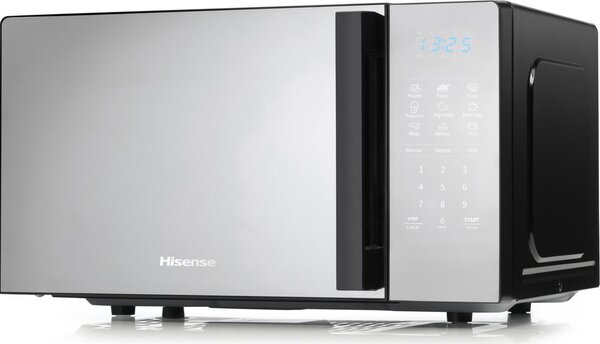 Hisense Forno Microonde Combinato con Grill Capacit 20 Litri Potenza 700 Watt colore Argento - H20MOMBS4