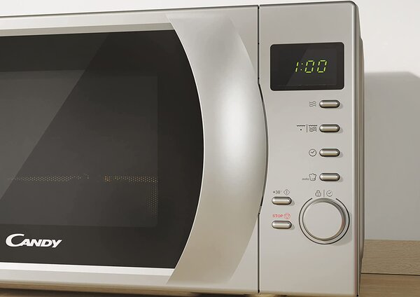 Candy Forno Microonde Combinato con Grill Capacit 20 Litri Potenza 700 Watt colore Argento - CMG2071DS