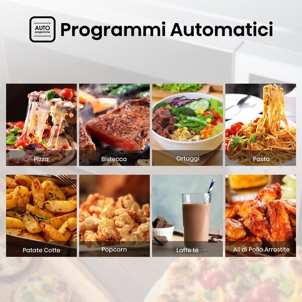 Hisense Forno Microonde Combinato con Grill Capacit 20 Litri Potenza 700 Watt colore Argento - H20MOMBS4