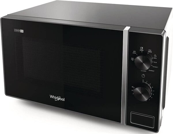 Whirlpool Forno Microonde Combinato con Grill Capacit 20 Litri Potenza 700 Watt - MWP 103 SB