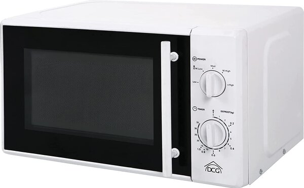 DCG Forno Microonde Combinato con Grill Capacit 20 Litri Potenza 700 Watt colore Bianco - MWG 820 N