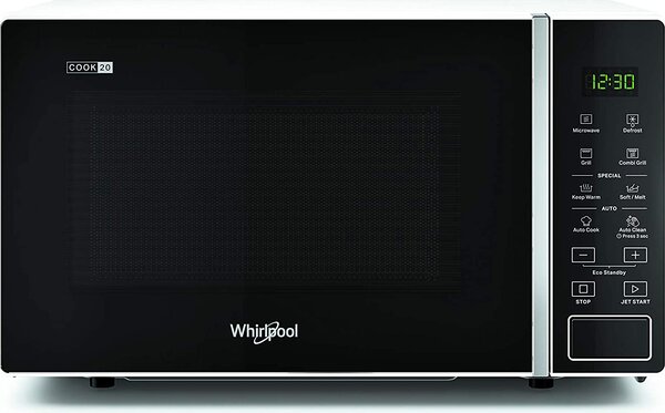 Whirlpool Forno Microonde Combinato con Grill Capacit 20 Litri Potenza 700 Watt colore Bianco - MWP 203 W