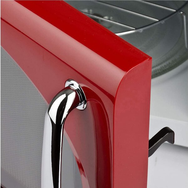 Girmi Forno Microonde Combinato con Grill Capacit 20 Litri Potenza 700 Watt colore Rosso - FM2102